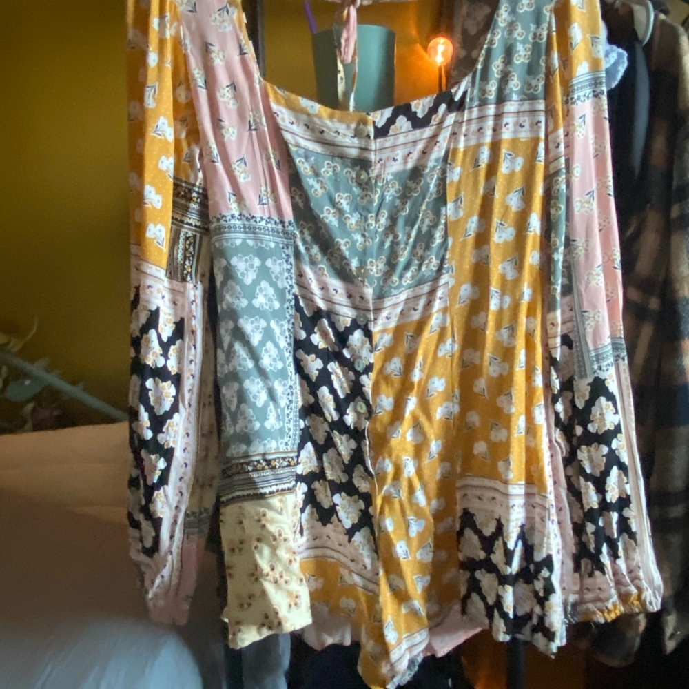 Patchwork Romper - image 3